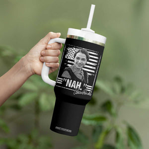 Rosa Parks Nah Quote Tumbler With Handle Black Movement Protest American Flag TS11 Print Your Wear