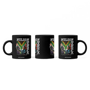 Nelson Mandela Quote Coffee Mug Real Leaders Must Be Ready To Sacrifice All For The Freedom TS11 Print Your Wear