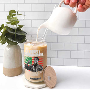 Stokely Carmichael Quote Glass Can Racism Is Not A Question Of Attitude It's A Question Of Power TS11 Print Your Wear