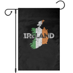 Vintage Irish Map Ireland Pride Souvenir Garden Flag TS11 Black Print Your Wear