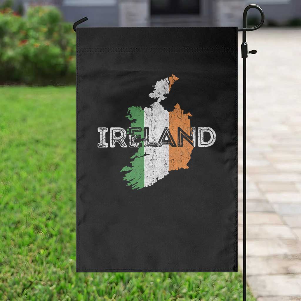 Vintage Irish Map Ireland Pride Souvenir Garden Flag TS11 Print Your Wear