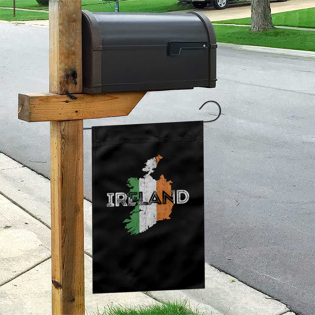 Vintage Irish Map Ireland Pride Souvenir Garden Flag TS11 Print Your Wear