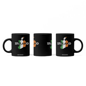 Vintage Irish Map Ireland Pride Souvenir Coffee Mug TS11 Print Your Wear