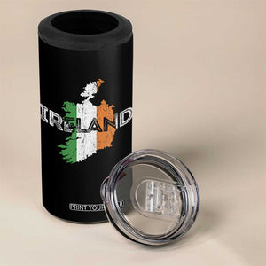 Vintage Irish Map Ireland Pride Souvenir 4 in 1 Can Cooler Tumbler TS11 Print Your Wear