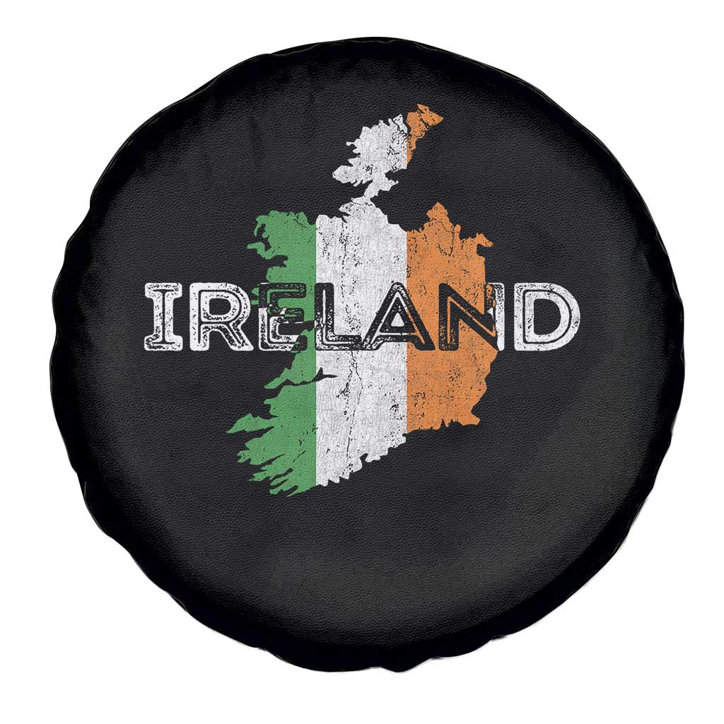 Vintage Irish Map Ireland Pride Souvenir Spare Tire Cover TS11 Print Your Wear