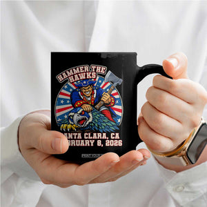 Funny Football Rivarly Coffee Mug Hammer The Hawk New England Minutemen Championship TS11 Print Your Wear
