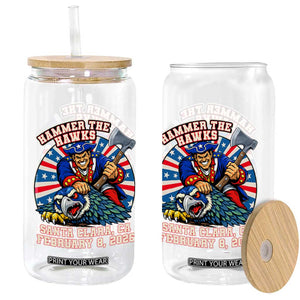 Funny Football Rivarly Glass Can Hammer The Hawk New England Minutemen Championship TS11 Print Your Wear