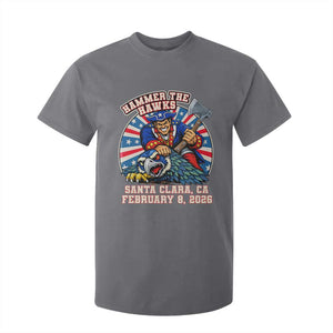 Funny Football Rivarly T Shirt For Kid Hammer The Hawk New England Minutemen Championship TS11 Charcoal Print Your Wear