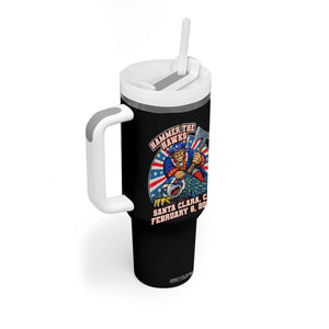 Funny Football Rivarly Tumbler With Handle Hammer The Hawk New England Minutemen Championship TS11 Print Your Wear