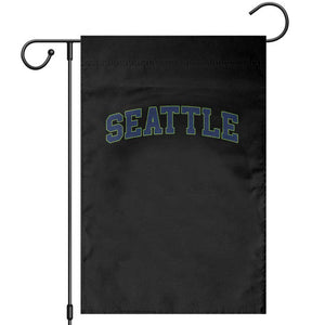 Seattle Fan Garden Flag Vintage Athletic Sports City Game Day TS11 Black Print Your Wear