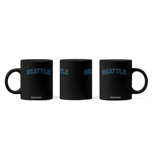 Seattle Fan Coffee Mug Vintage Athletic Sports City Game Day TS11 Print Your Wear