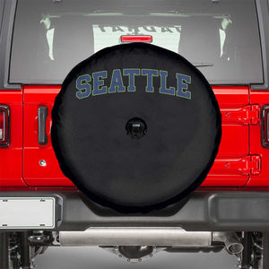 Seattle Fan Spare Tire Cover Vintage Athletic Sports City Game Day TS11 Black Print Your Wear