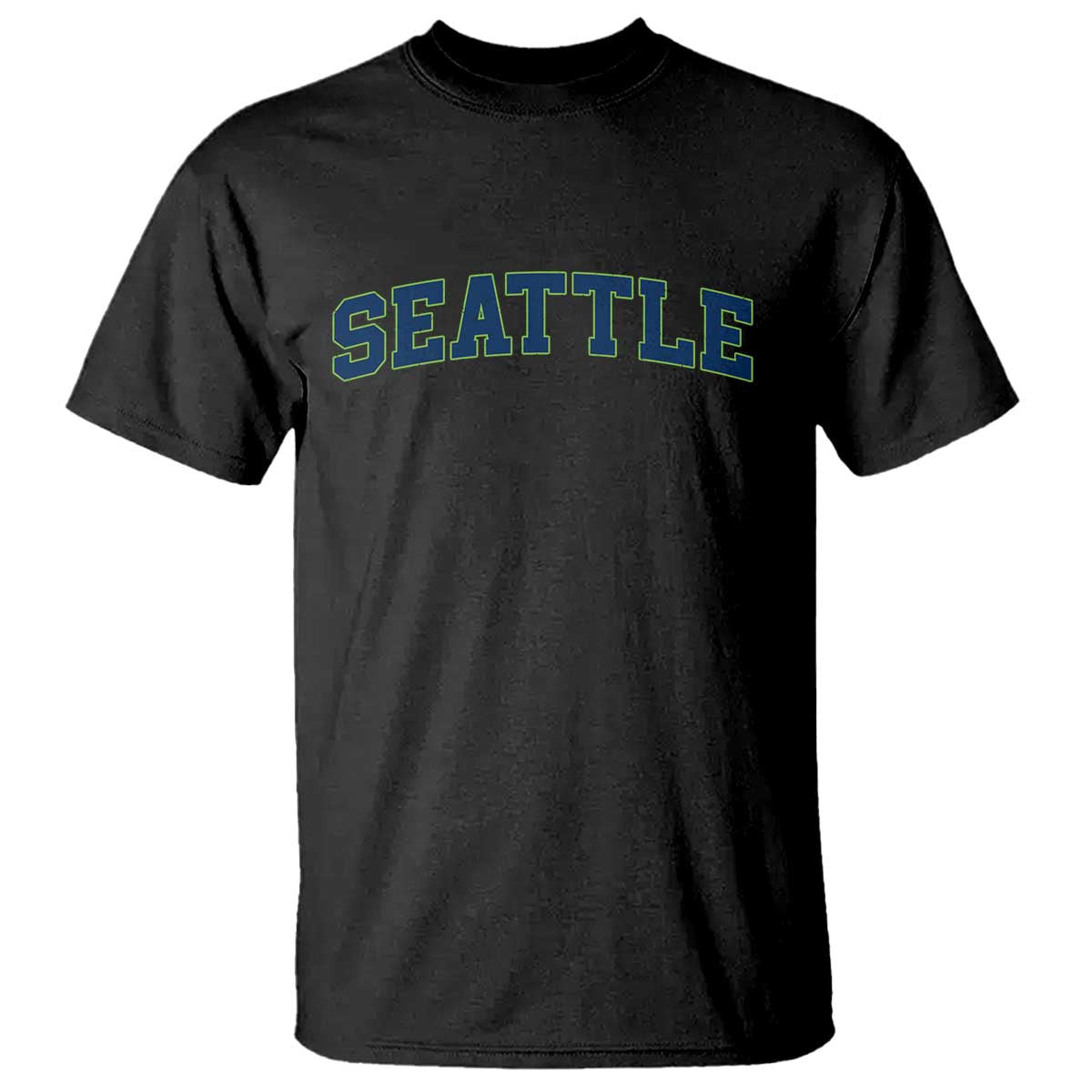 Seattle Fan T Shirt Vintage Athletic Sports City Game Day TS11 Black Print Your Wear