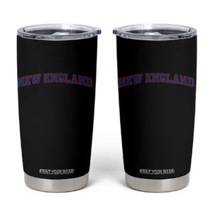 New England Fan Tumbler Cup Vintage Athletic Sports Game Day TS11 Black Print Your Wear