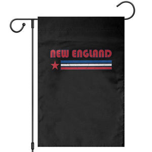 New England Fan Garden Flag Vintage Athletic Sports Star And Stripes TS11 Black Print Your Wear