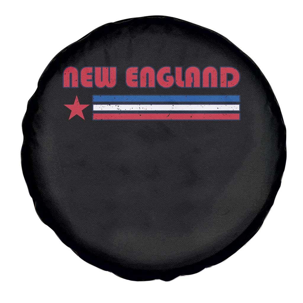 New England Fan Spare Tire Cover Vintage Athletic Sports Star And Stripes TS11 Print Your Wear