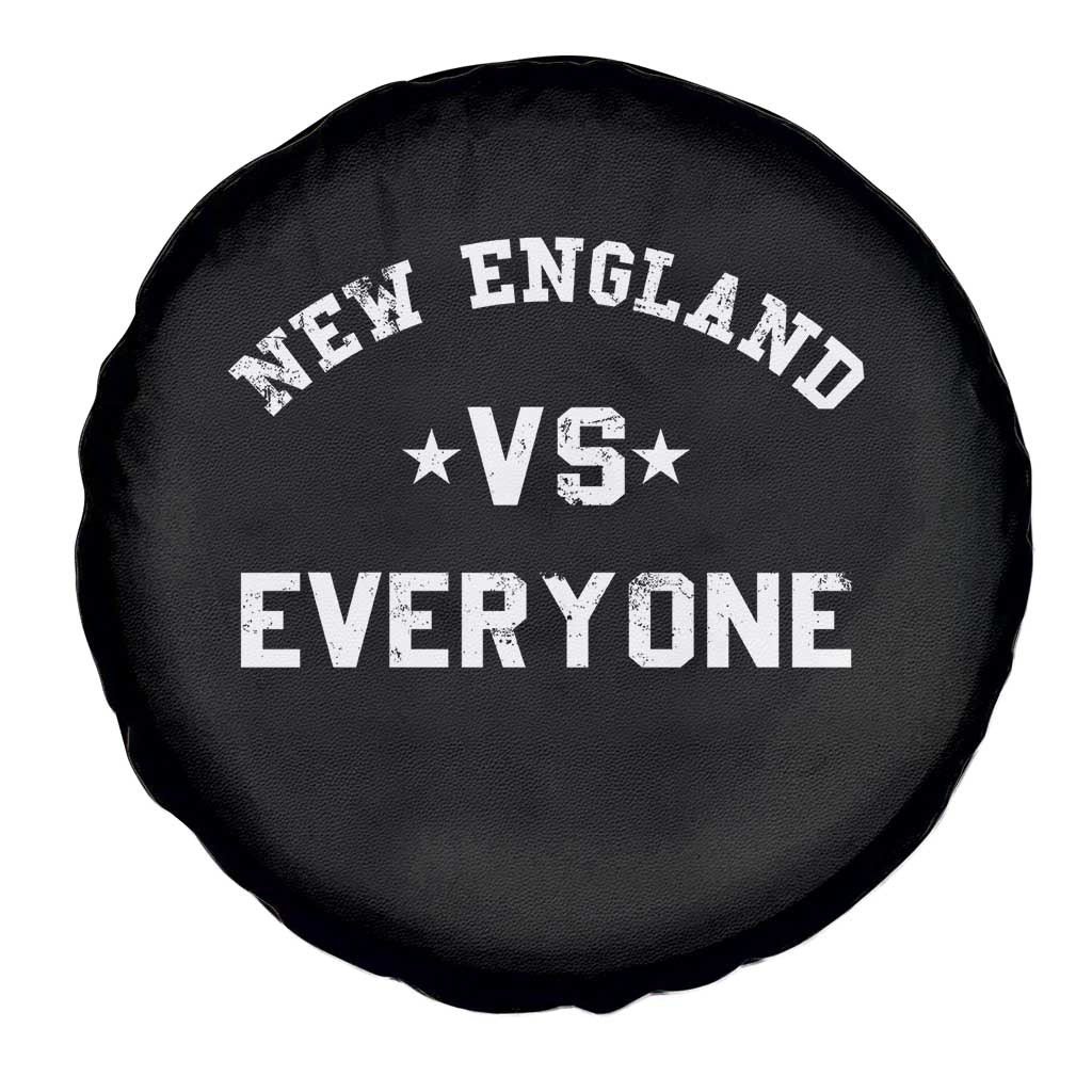 New England Vs Everyone Spare Tire Cover Vintage Distressed Jersey Football Game Day TS11 Print Your Wear
