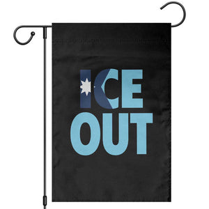 Minnesota Ice Out Garden Flag MN State Anti Ice Movement Protest Statement TS11 Black Print Your Wear