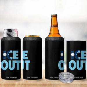 Minnesota Ice Out 4 in 1 Can Cooler Tumbler MN State Anti Ice Movement Protest Statement TS11 Print Your Wear