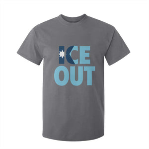 Minnesota Ice Out T Shirt For Kid MN State Anti Ice Movement Protest Statement TS11 Charcoal Print Your Wear