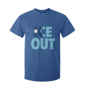 Minnesota Ice Out T Shirt For Kid MN State Anti Ice Movement Protest Statement TS11 Royal Blue Print Your Wear