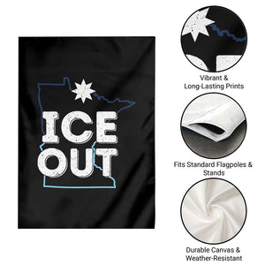 Ice Out Of Minnesota Garden Flag MN Map Immigration Protest Community Resistance TS11 Print Your Wear
