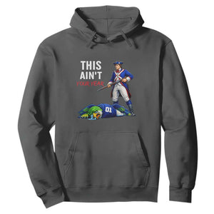 Funny Football Rivarly Hoodie This Aint Your Year New England Minutemen Championship TS11 Dark Heather Print Your Wear