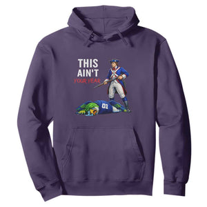 Funny Football Rivarly Hoodie This Aint Your Year New England Minutemen Championship TS11 Purple Print Your Wear
