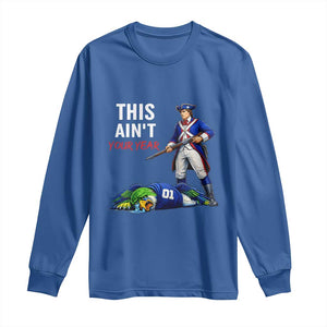 Funny Football Rivarly Long Sleeve Shirt This Aint Your Year New England Minutemen Championship TS11 Royal Blue Print Your Wear