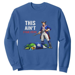 Funny Football Rivarly Sweatshirt This Aint Your Year New England Minutemen Championship TS11 Royal Blue Print Your Wear