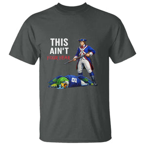 Funny Football Rivarly T Shirt This Aint Your Year New England Minutemen Championship TS11 Dark Heather Print Your Wear