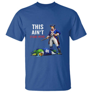 Funny Football Rivarly T Shirt This Aint Your Year New England Minutemen Championship TS11 Royal Blue Print Your Wear