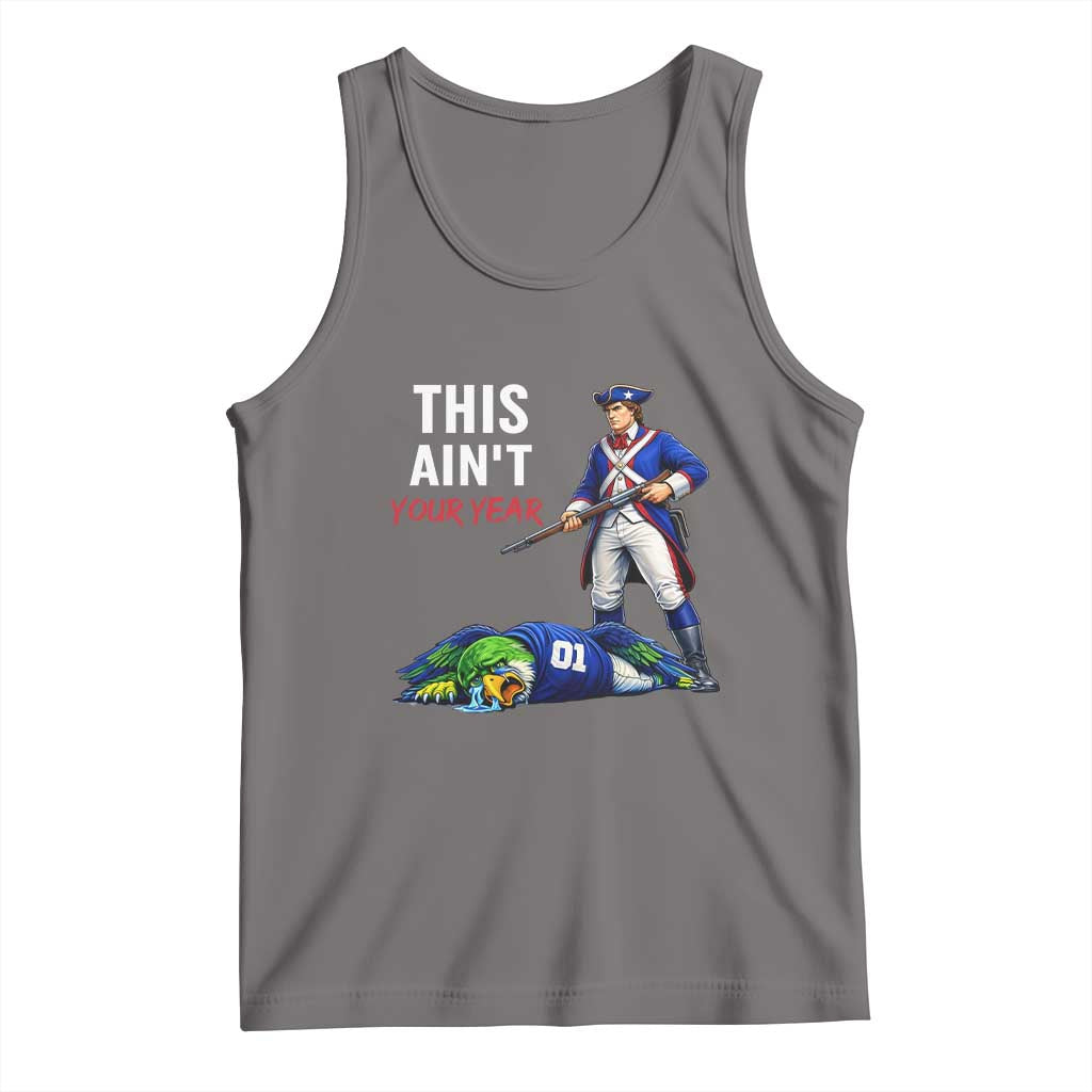 Funny Football Rivarly Tank Top This Aint Your Year New England Minutemen Championship TS11 Deep Heather Print Your Wear