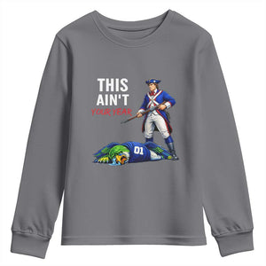 Funny Football Rivarly Youth Sweatshirt This Aint Your Year New England Minutemen Championship TS11 Charcoal Print Your Wear