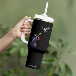 Funny Minutemen Shooting Blue and Green Hawk Football Rivalry Tumbler With Handle TS11 Print Your Wear