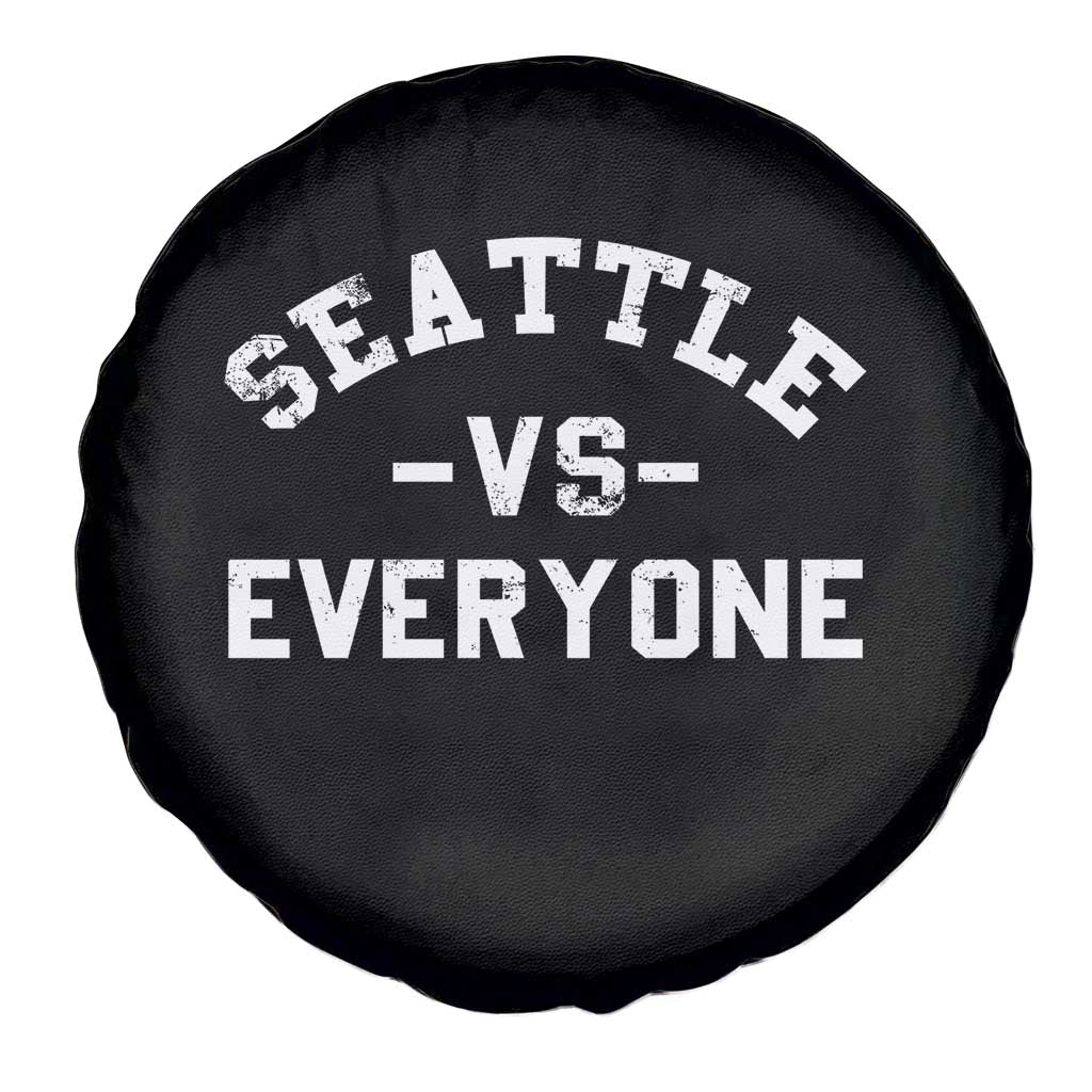 Seattle Vs Everyone Spare Tire Cover Vintage Distressed Jersey Football Game Day TS11 Print Your Wear