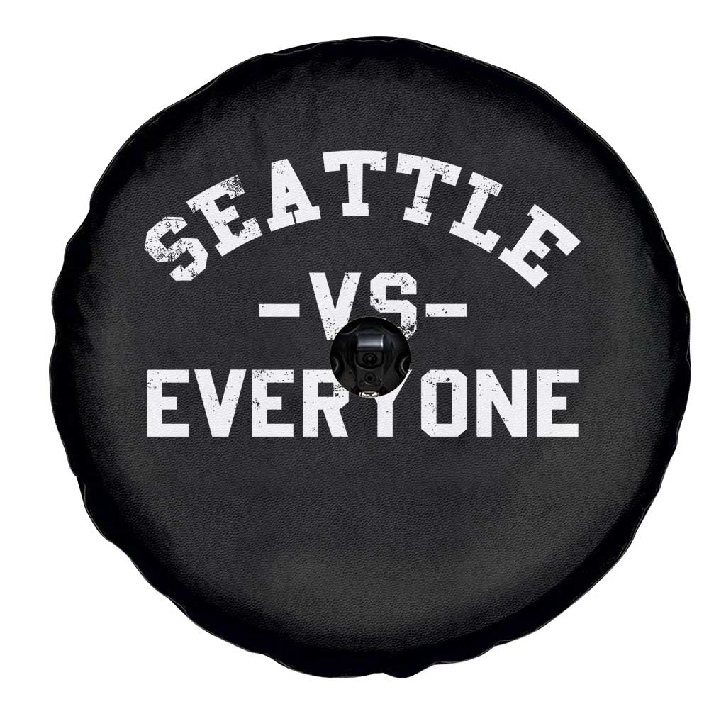 Seattle Vs Everyone Spare Tire Cover Vintage Distressed Jersey Football Game Day TS11 Print Your Wear