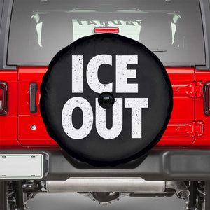 Ice Out Spare Tire Cover Abolish Ice Protest Statement TS11 Black Print Your Wear