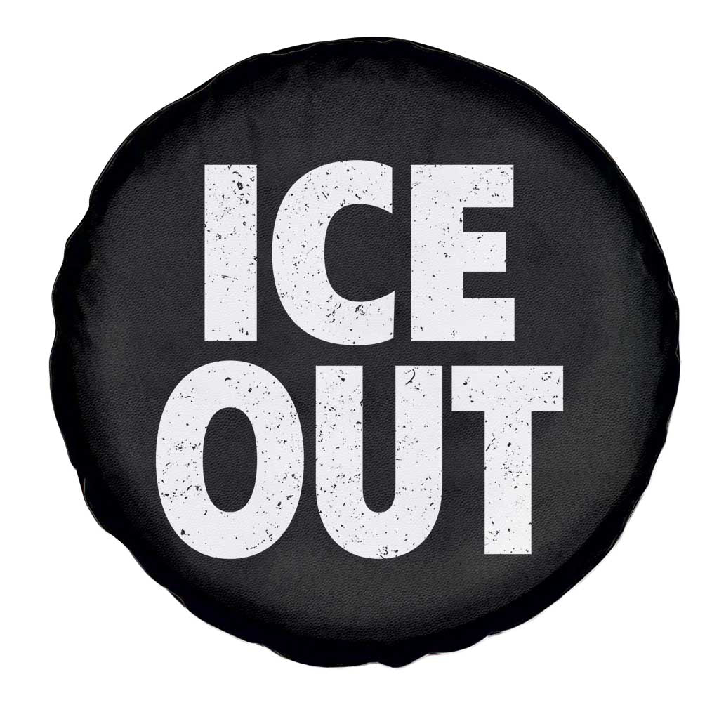 Ice Out Spare Tire Cover Abolish Ice Protest Statement TS11 Print Your Wear
