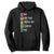 SMART Stay Focused Mark The Right Choice Hoodie Test Day Teacher TS11 Black Print Your Wear