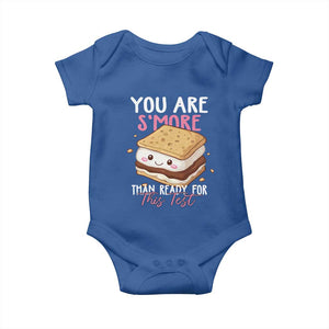 Funny You Are S'more Than Ready For This Test Baby Onesie Test Day Teacher TS11 Royal Blue Print Your Wear