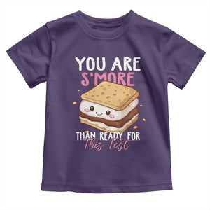 Funny You Are S'more Than Ready For This Test Toddler T Shirt Test Day Teacher TS11 Purple Print Your Wear
