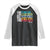 Funny Test Day You Got This Raglan Shirt Don't Stress Rock The Test Teacher Testing Day TS11 Black White Print Your Wear