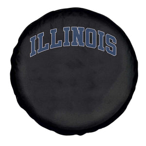 Illinois Sports Fan Vintage Bold Throwback IL State Spare Tire Cover TS11 Print Your Wear