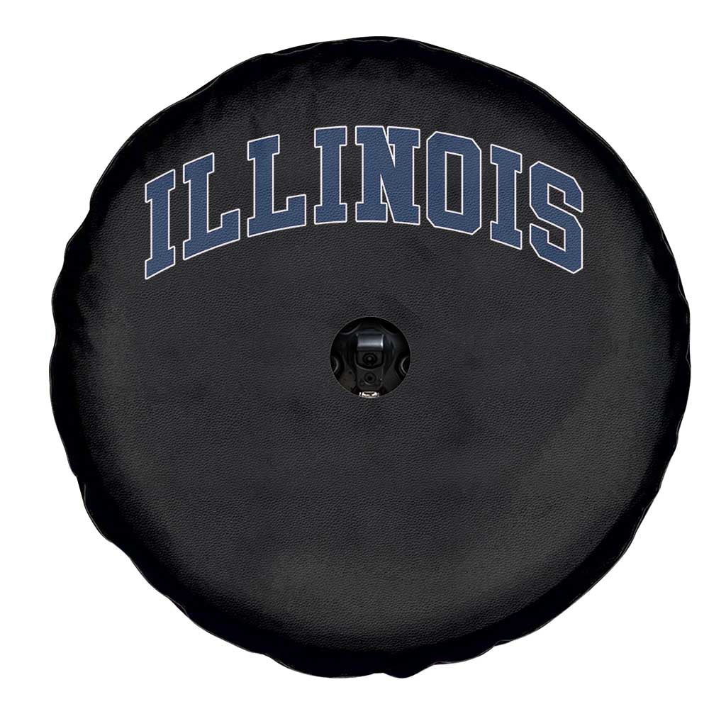 Illinois Sports Fan Vintage Bold Throwback IL State Spare Tire Cover TS11 Print Your Wear