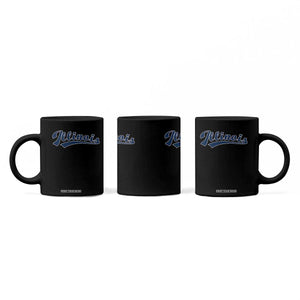 Illinois Varsity Script Classic Sports Jersey Style Coffee Mug TS11 Print Your Wear