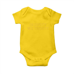 In Dusty We Trusty Baby Onesie Michigan State Basketball Quote TS11 Daisy Print Your Wear