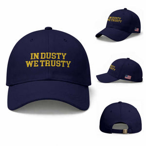 In Dusty We Trusty Baseball Cap Michigan State Basketball Quote TS11 Baseball Cap Universal Fit Dark Blue Print Your Wear