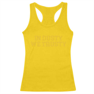 In Dusty We Trusty Racerback Tank Top Michigan State Basketball Quote TS11 Daisy Print Your Wear