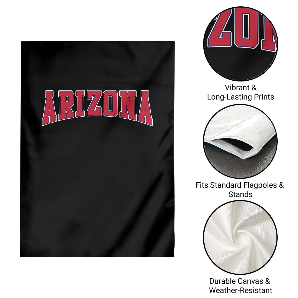 Arizona Sports Fan Vintage Bold Throwback AZ State Garden Flag TS11 Print Your Wear